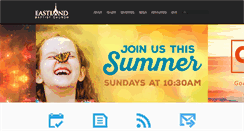 Desktop Screenshot of eastlandbaptist.org