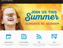 Tablet Screenshot of eastlandbaptist.org